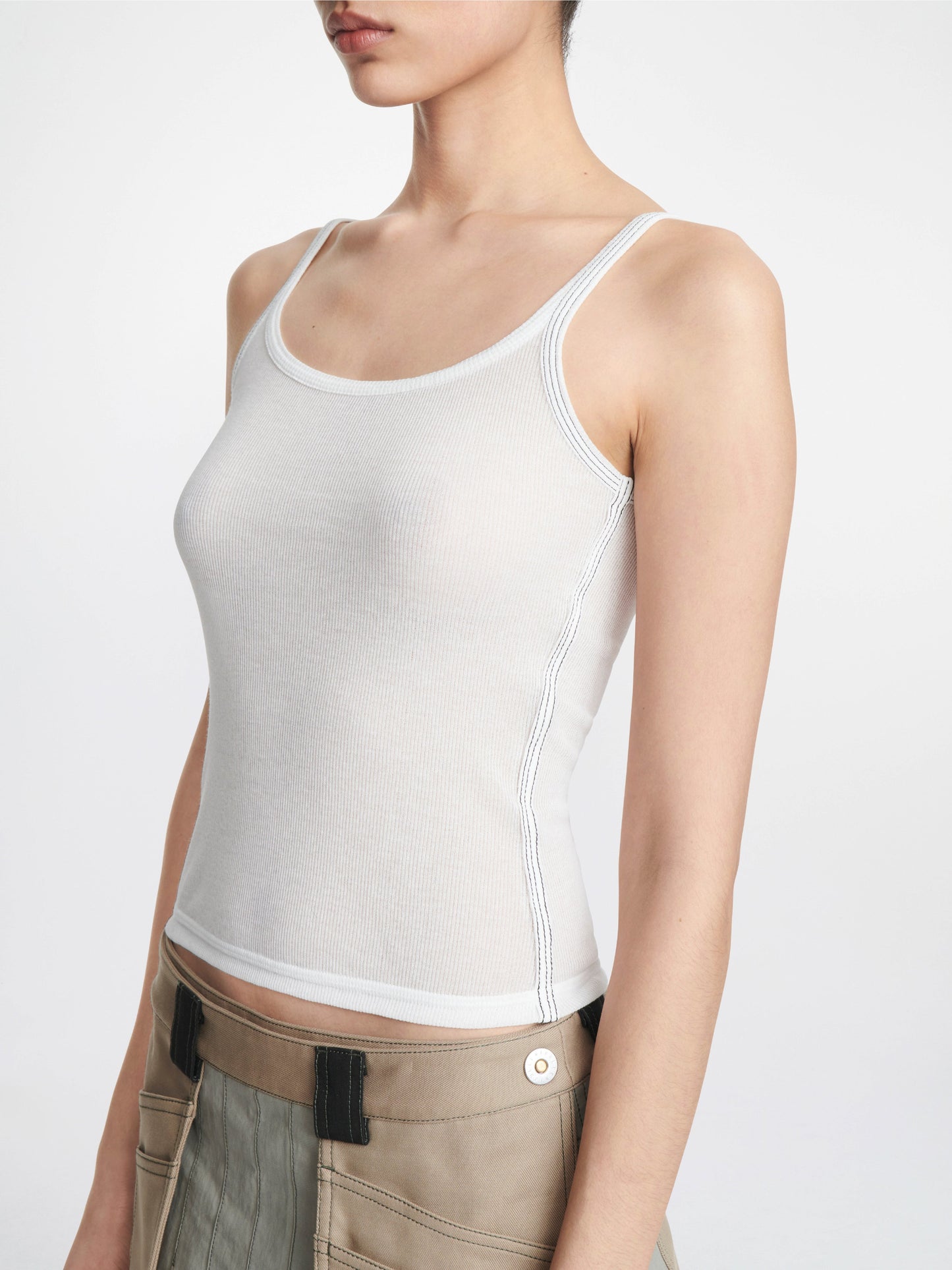 TRIPLE STITCH SCOOP TANK