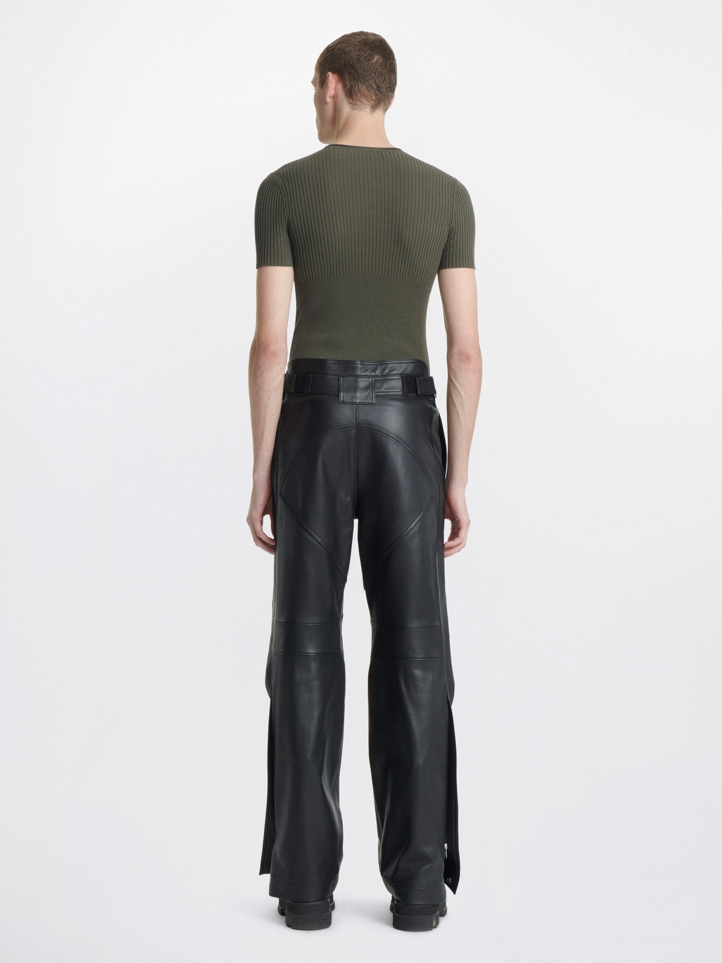 GRADIENT RIB T-SHIRT