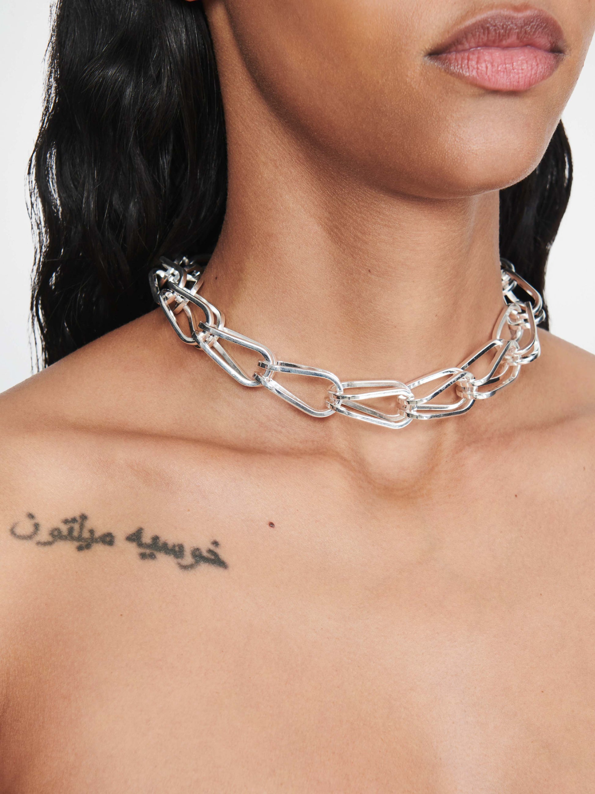 GIANT CAGE NECKLACE