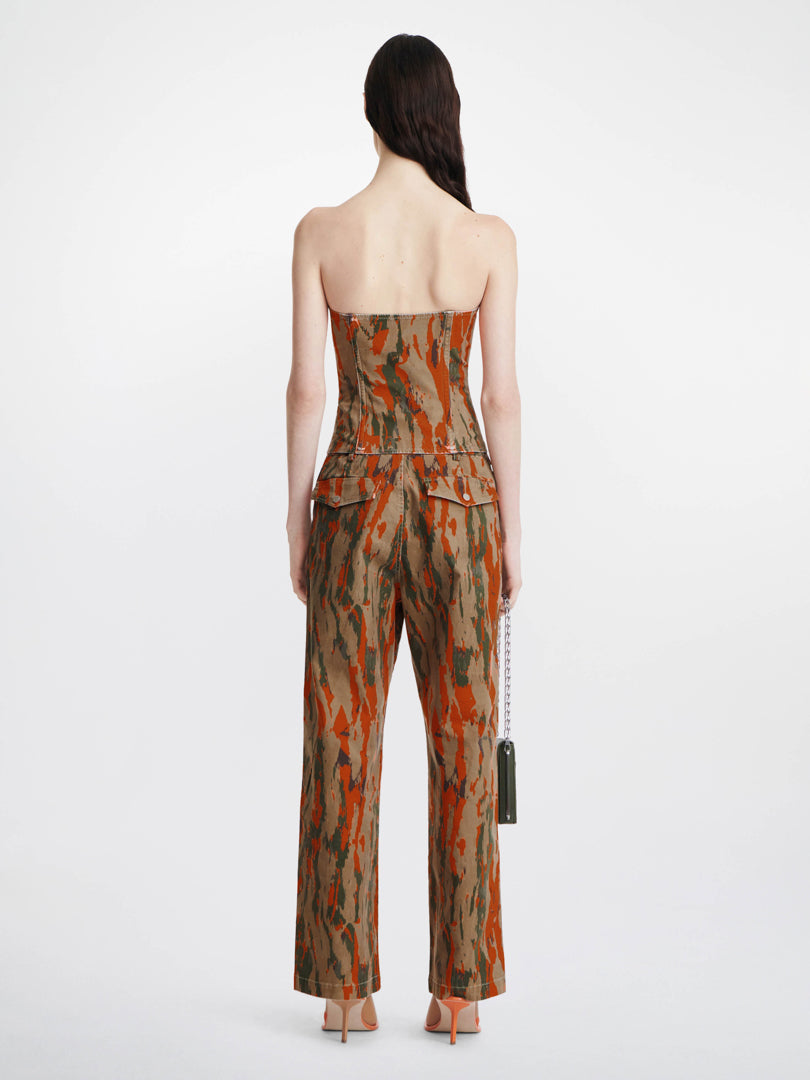 V-WIRE CAMO CORSET