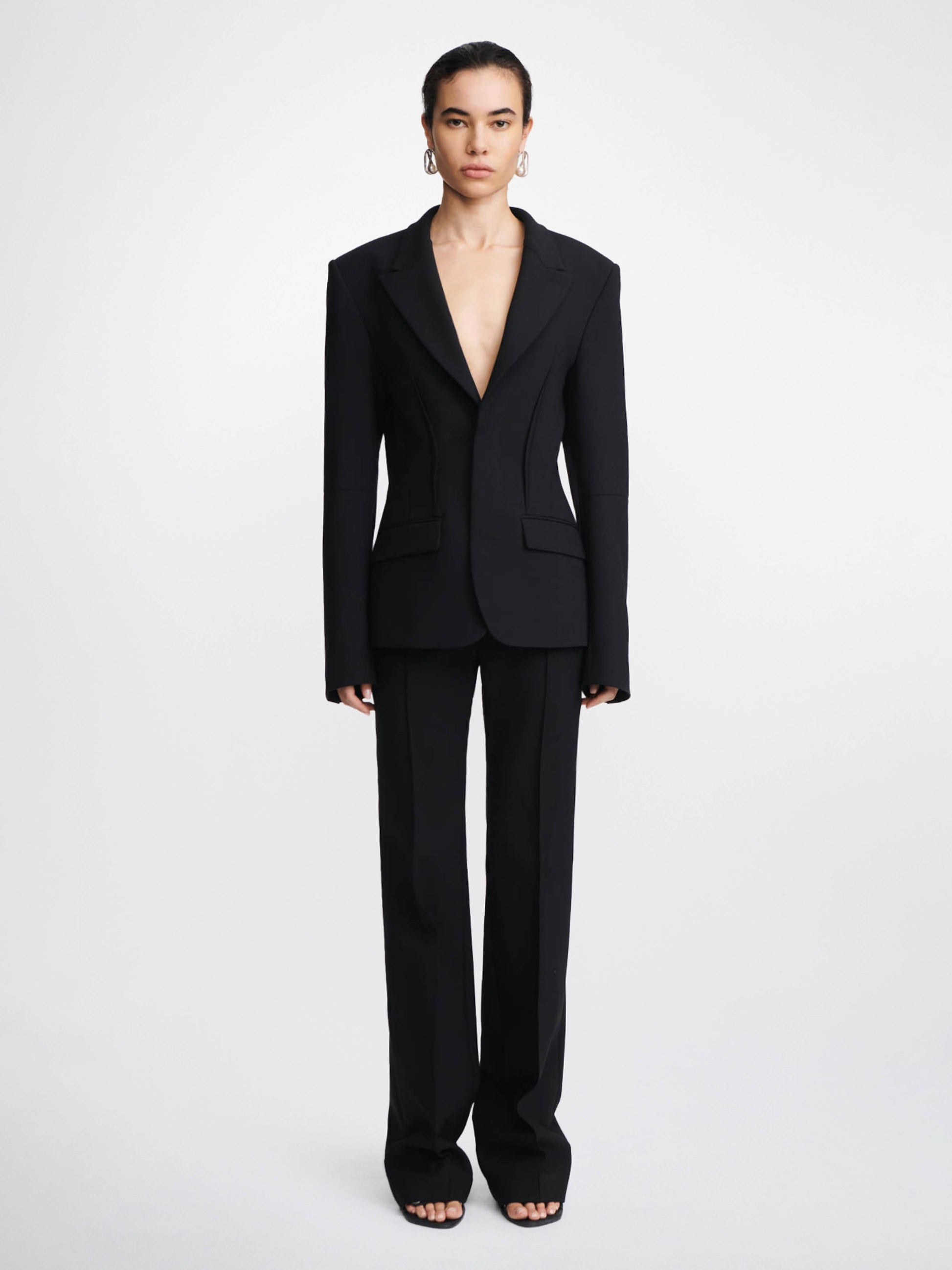 DARTED FILTER BLAZER