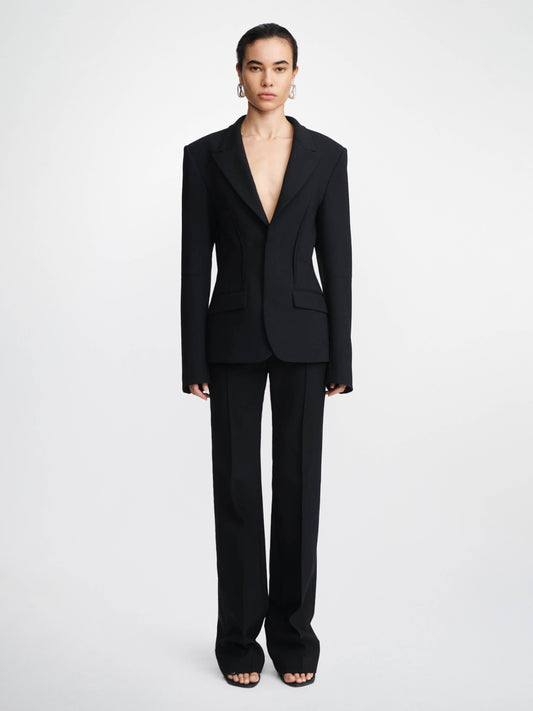 DARTED FILTER BLAZER