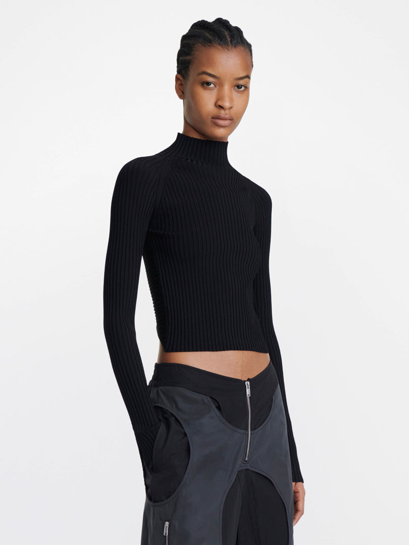 TWIST BACK LS TOP