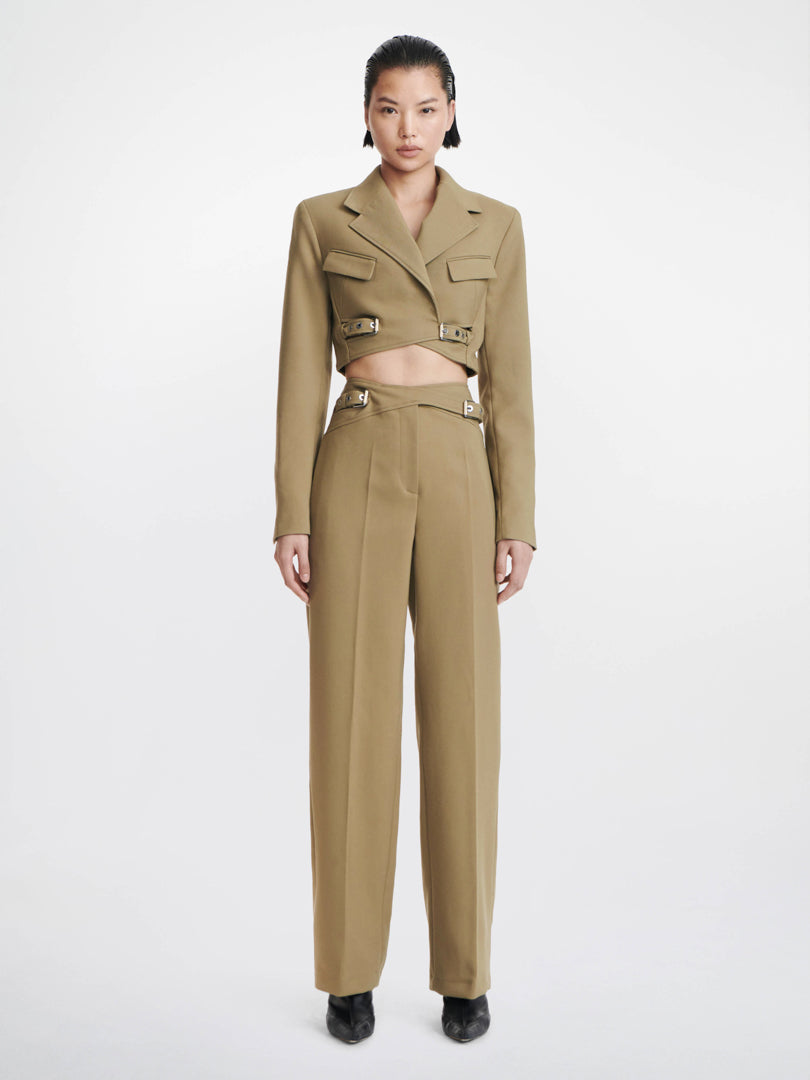 INTERLOCK WOOL TROUSER