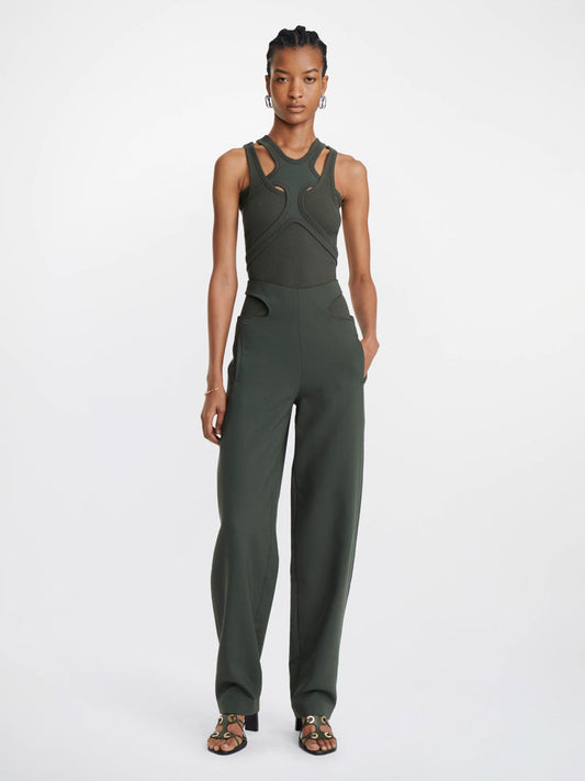 Y FRONT WOOL PANT