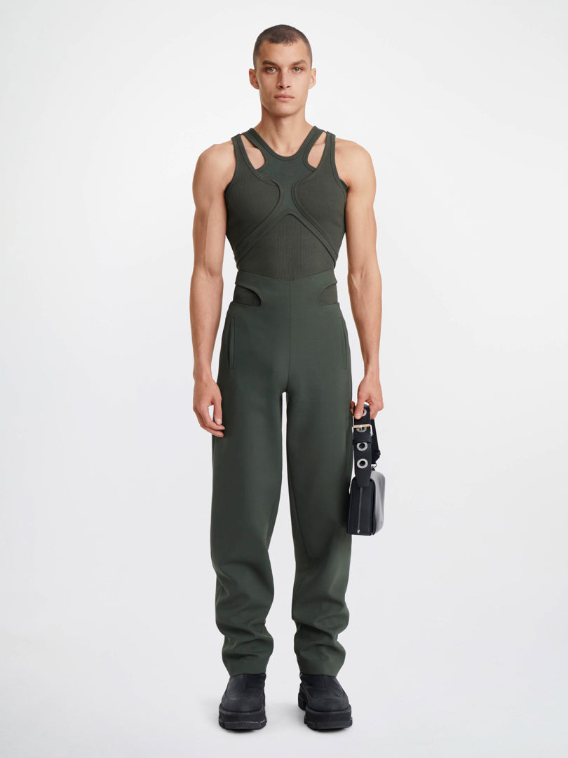 Y FRONT WOOL PANT