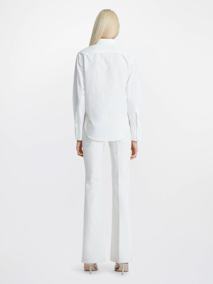 GARTER COTTON TAPE SHIRT