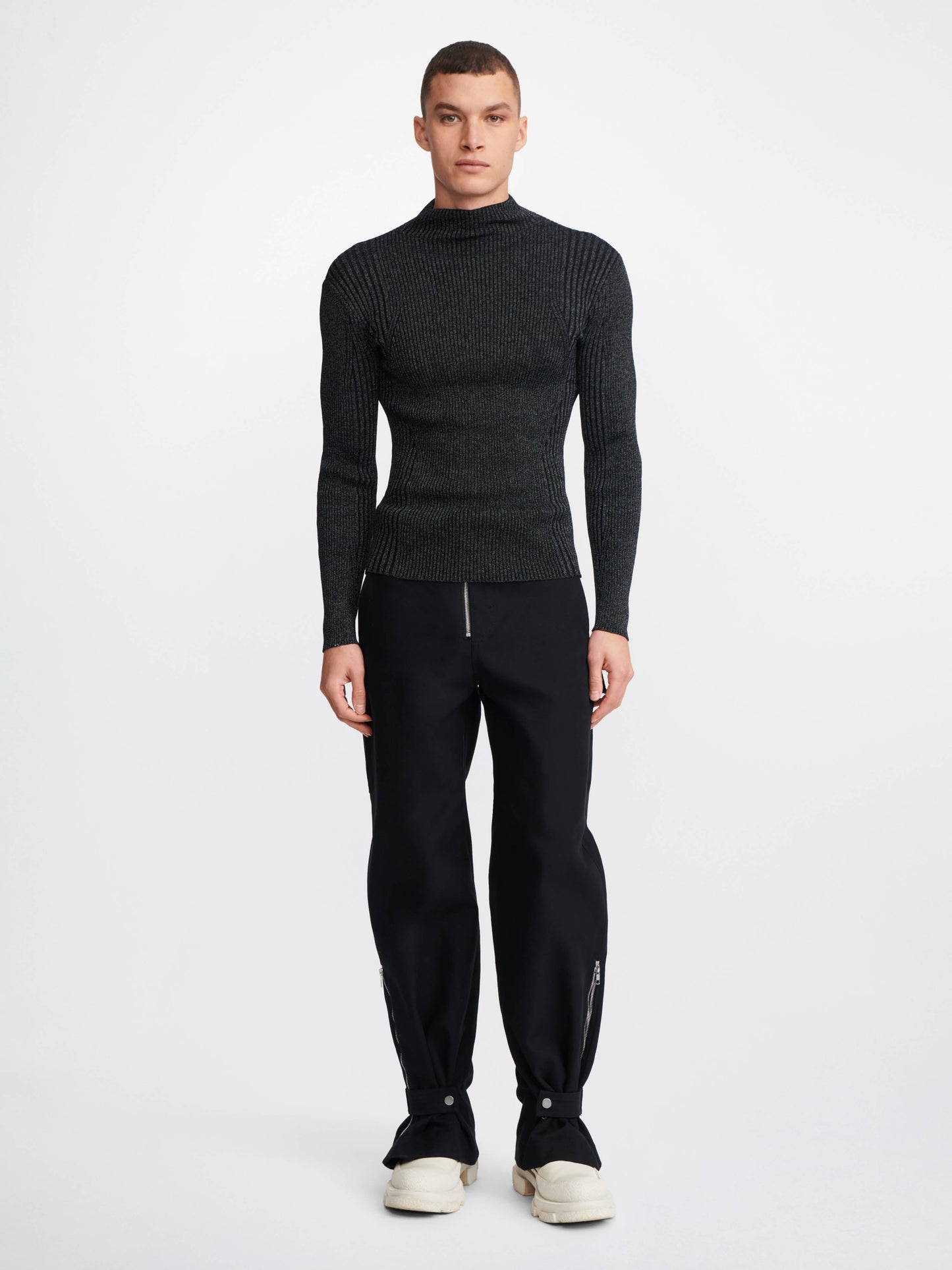 LIGHT REFLECTIVE RIB SKIVVY