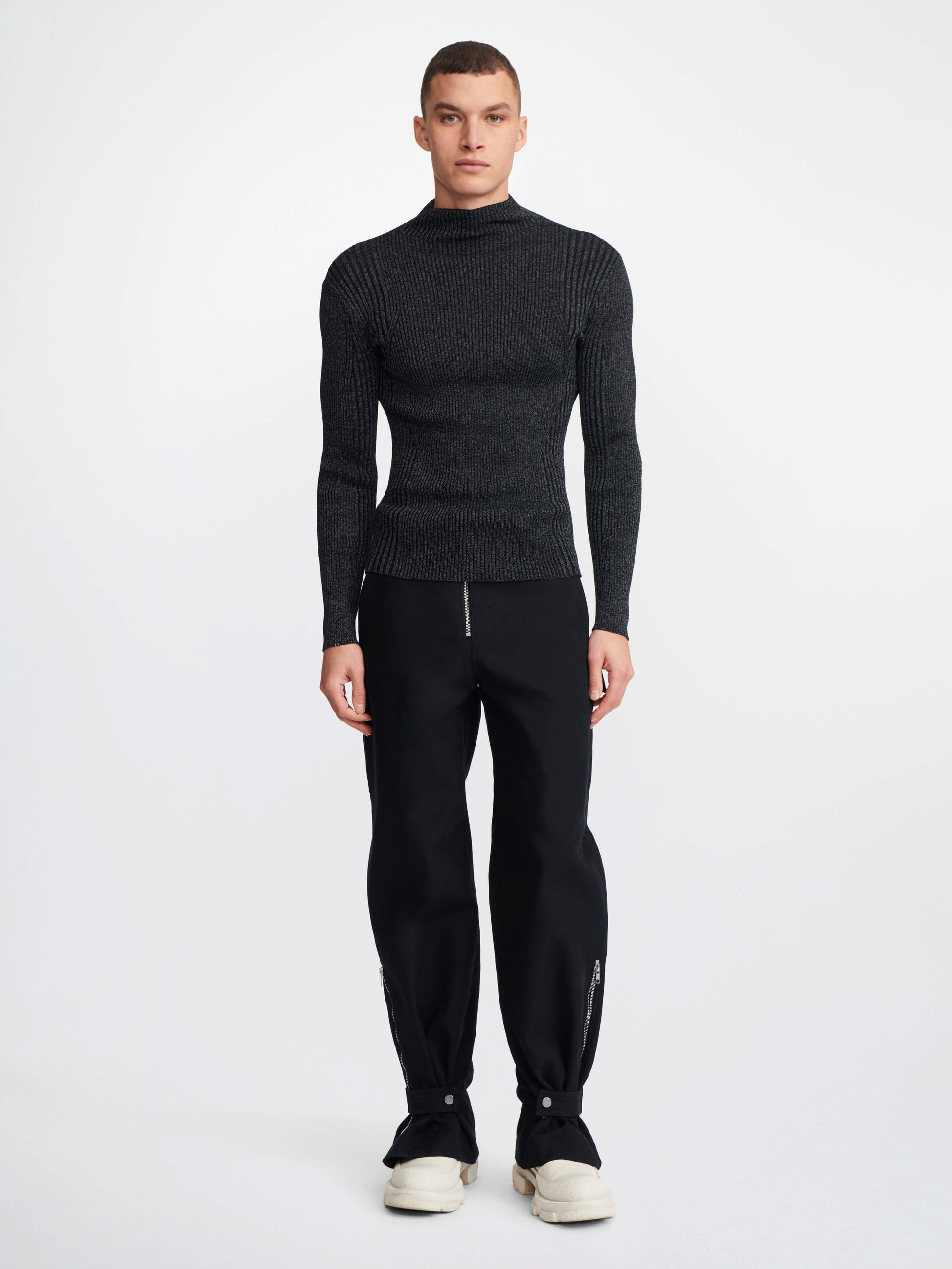 LIGHT REFLECTIVE RIB SKIVVY