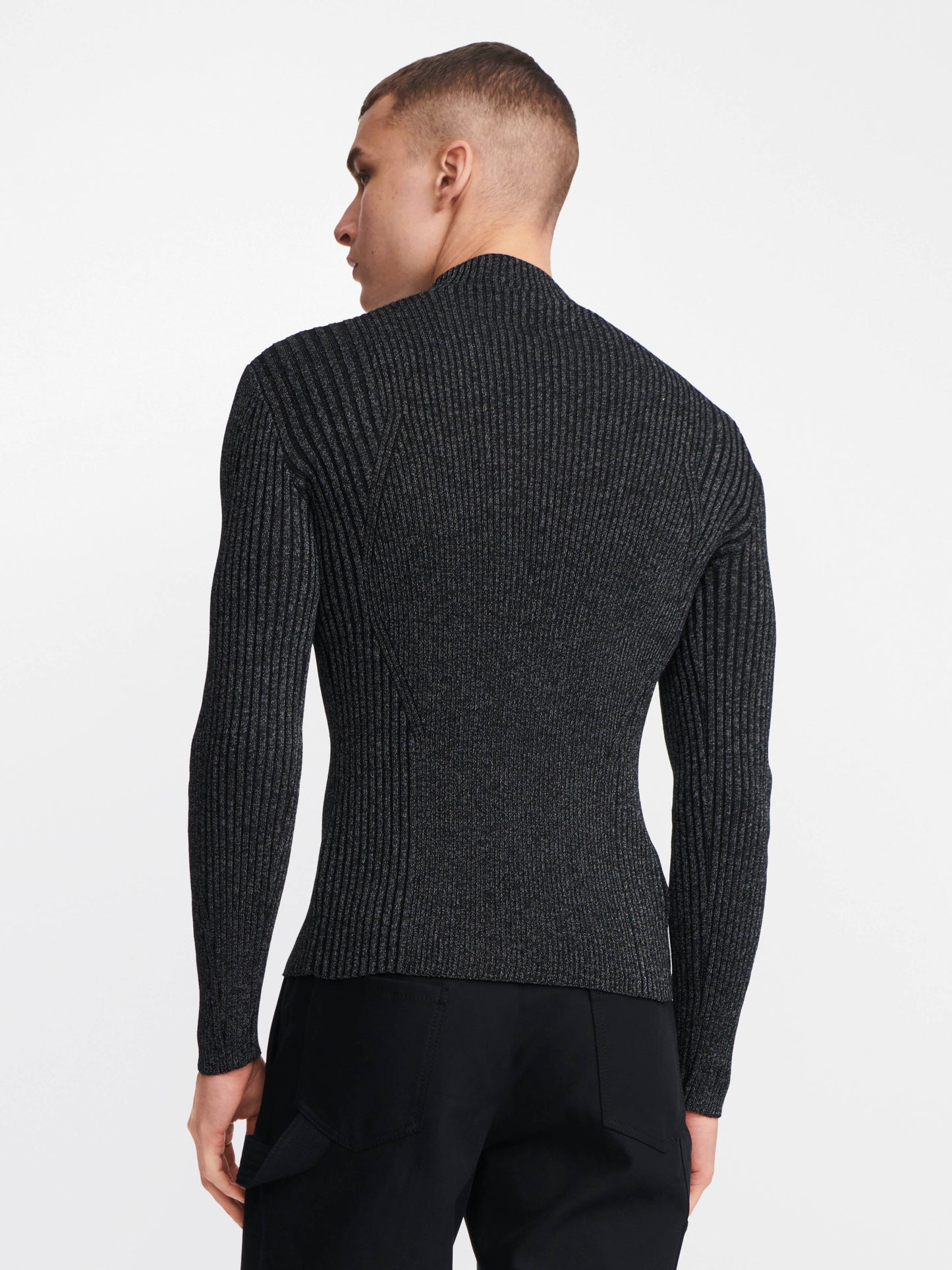 LIGHT REFLECTIVE RIB SKIVVY