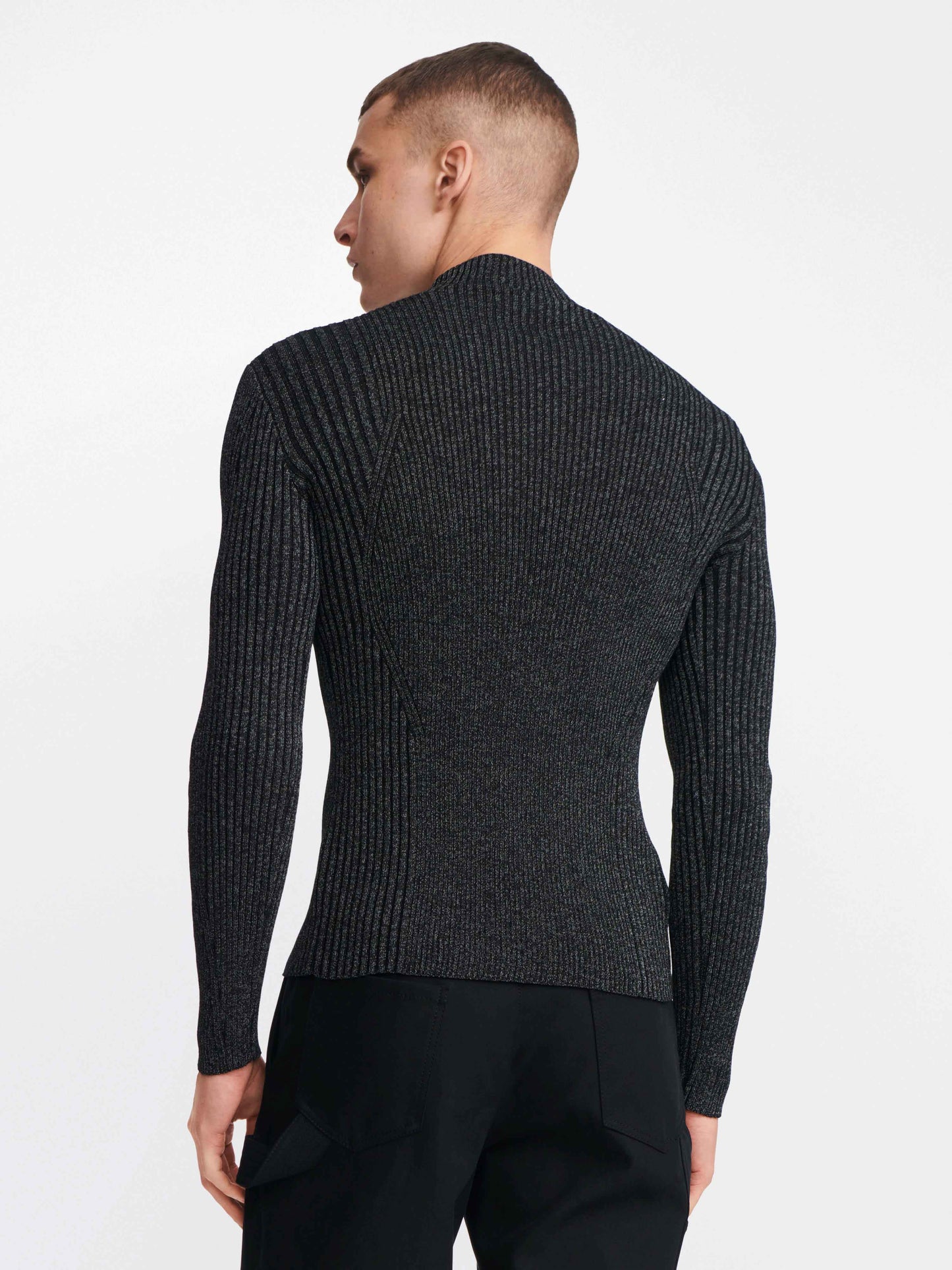 LIGHT REFLECTIVE RIB SKIVVY