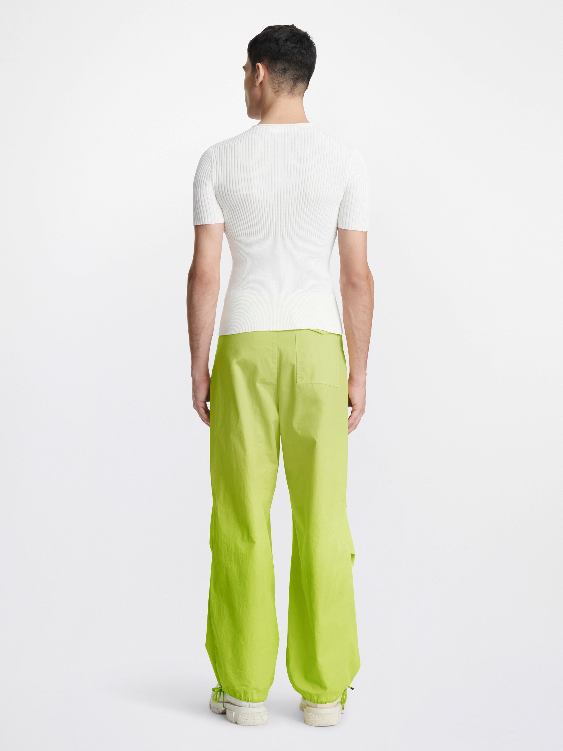 GRADIENT RIB T-SHIRT