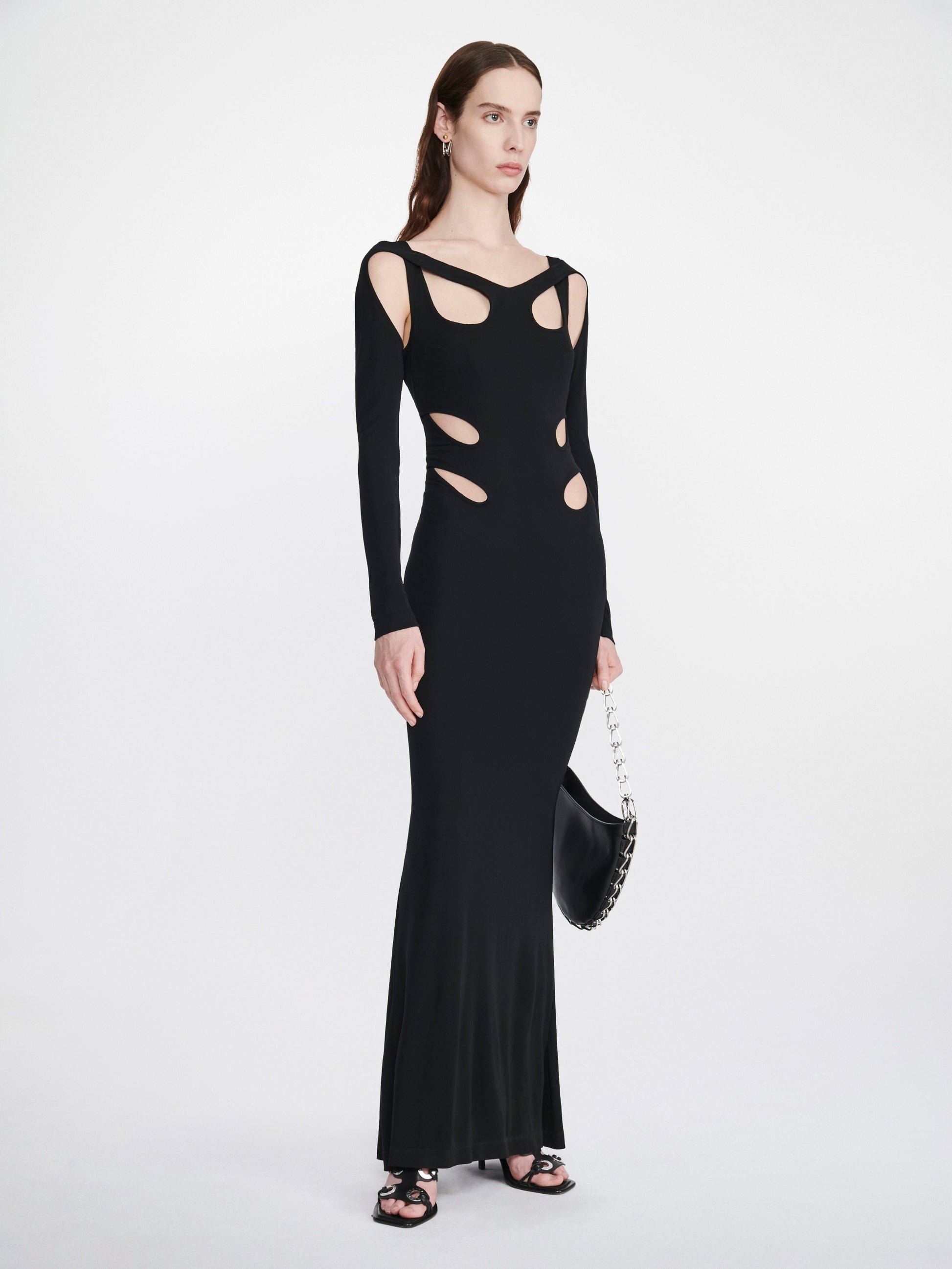 TRIPLE LOOP GOWN