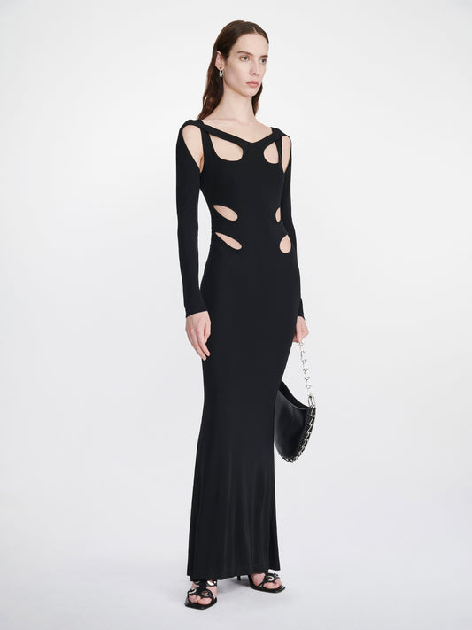 TRIPLE LOOP GOWN